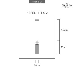 σχέδιο Nefeli 111/S 2 φύλλο χρυσού-λευκό κρυστάλλινο φωτιστικό οροφής κρεμαστό Φωτιστικά Οροφής-Κρεμαστά Nefeli