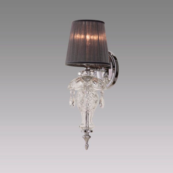 104 AP 1 chrome crystal organdy graphite shade view2