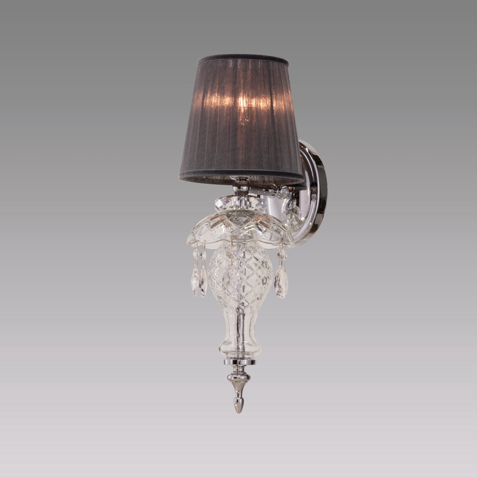 104_AP_1_chrome_crystal_organdy_graphite_shade_view2 104 AP 1 chrome crystal organdy graphite shade view2
