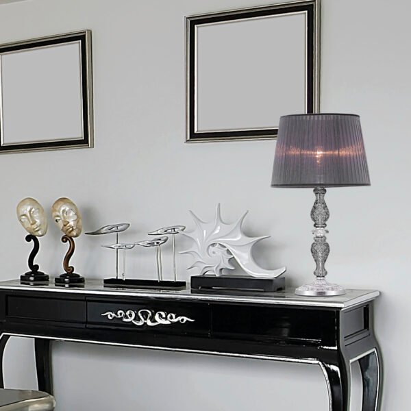 105_LM_silver_leaf_graphite_organdy_graphite_shade_view2_cat_Mirsini_GrandoLuce 105 LM silver leaf graphite organdy graphite shade view2 cat Mirsini GrandoLuce