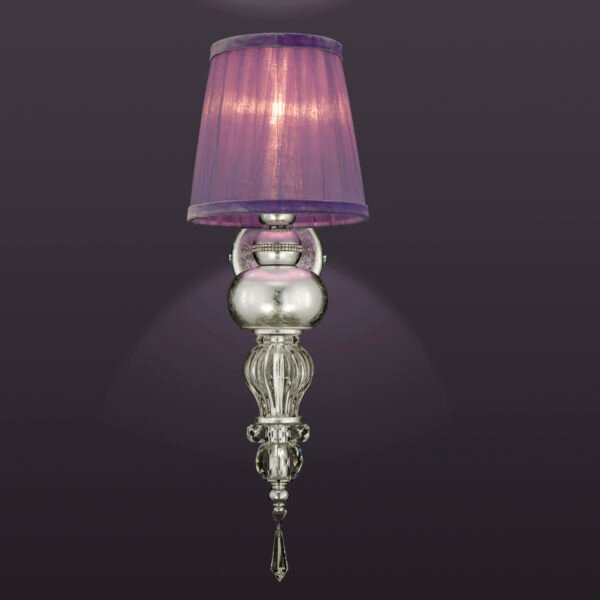 108_AP_1_silver_leaf_crystal_organdy_lilac_shade_view1_Juliana_GrandoLuce 108 AP 1 silver leaf crystal organdy lilac shade view1 Juliana GrandoLuce