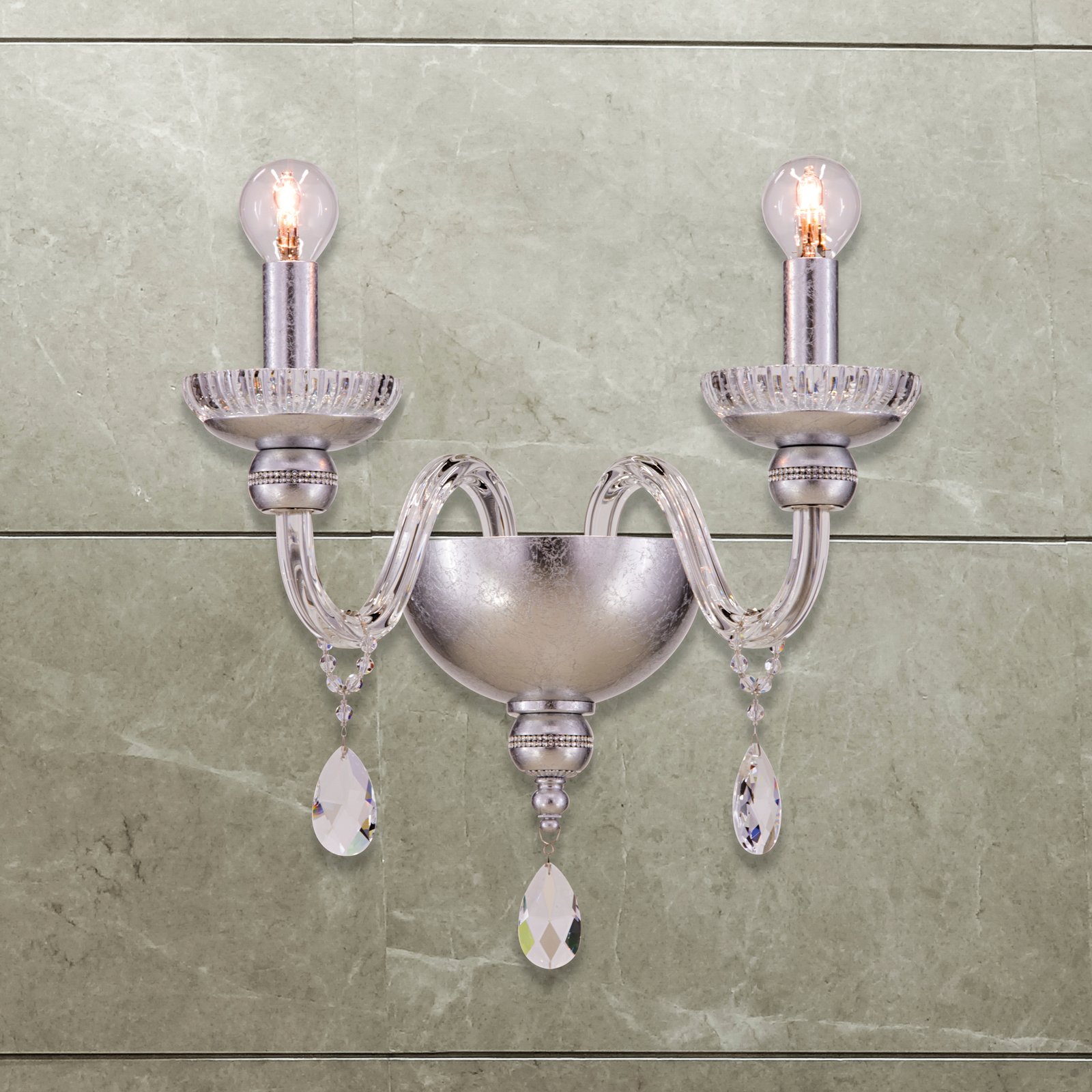108_AP_2_silver_leaf_crystal_view1_Juliana_GrandoLuce 108 AP 2 silver leaf crystal view1 Juliana GrandoLuce
