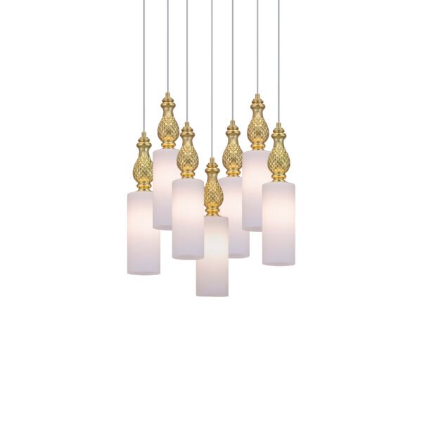 111 SPL 7 gold leaf white view1 Nefeli GrandoLuce