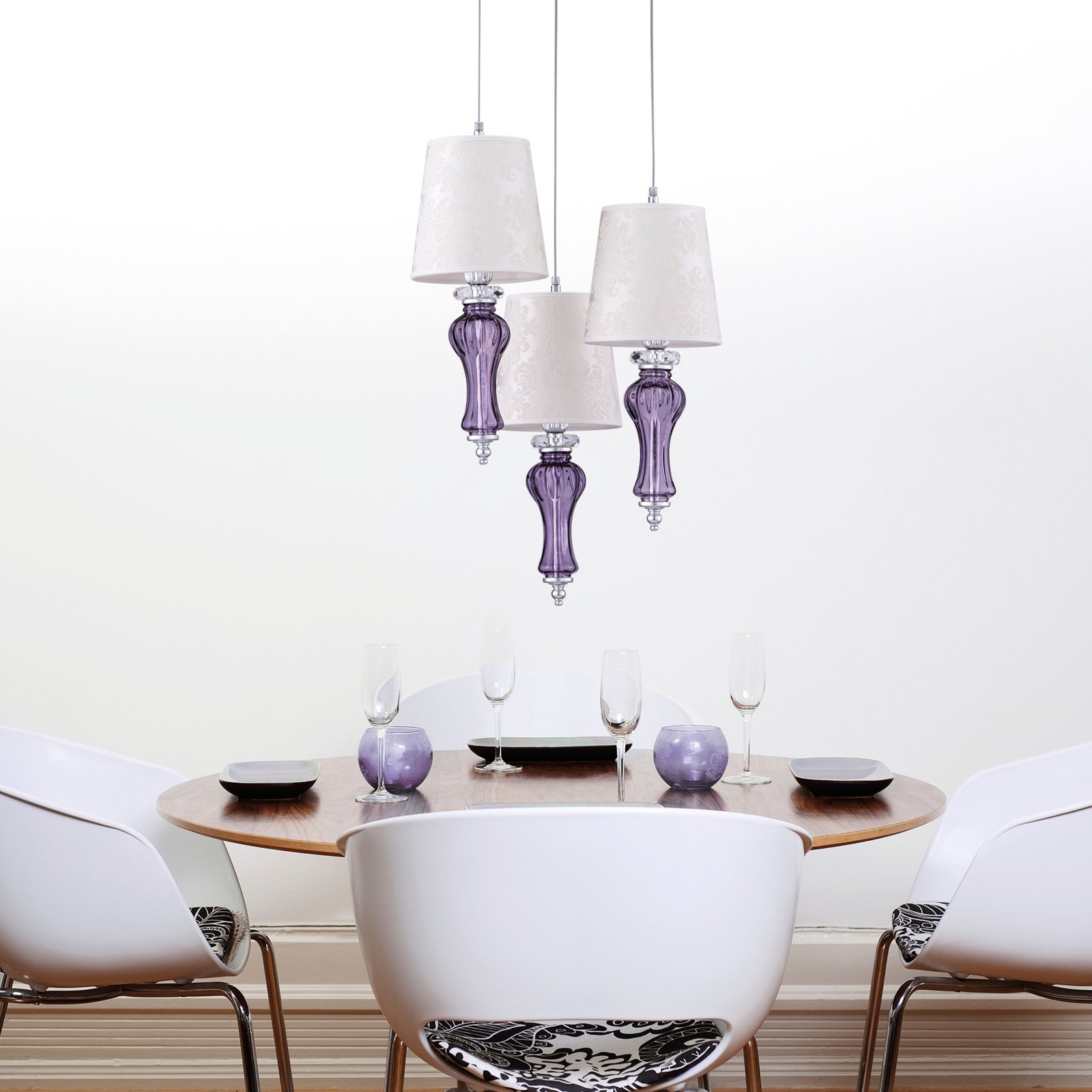 114_SPL_3_silver_leaf_lilac_pvc_damasco_shade_view1_Reina_GrandoLuce 114 SPL 3 silver leaf lilac pvc damasco shade view1 Reina GrandoLuce