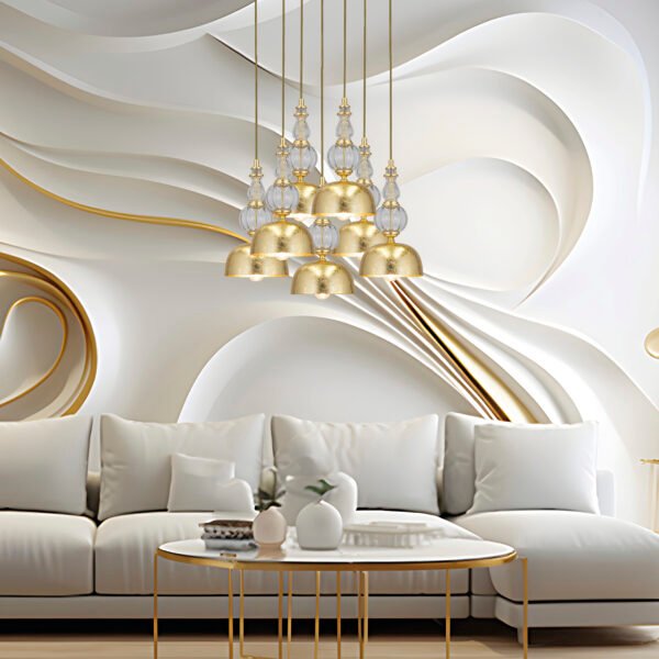 116 SPL 7 gold leaf crystal int Roza GrandoLuce